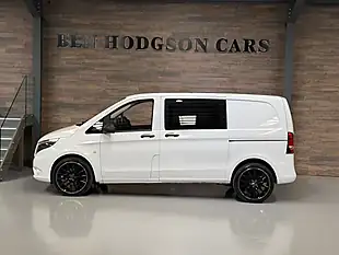Used 2020 Mercedes-Benz Vito Crew Van Double Cab White - Interior and Exterior details 20