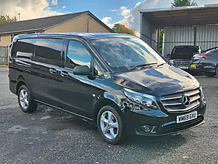 Used 2020 Mercedes-Benz Vito Premium Black - Interior and Exterior details 2