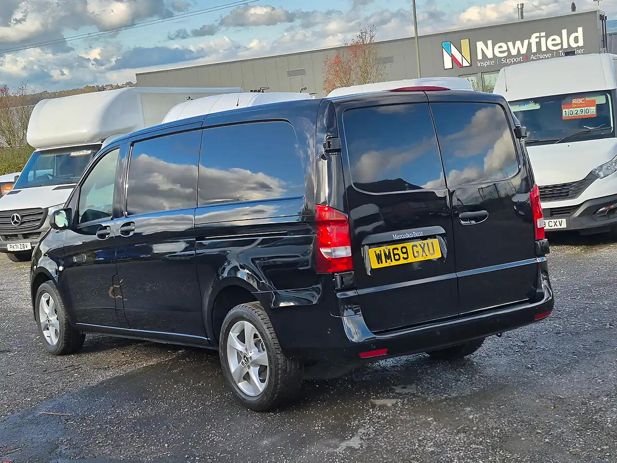 Used 2020 Mercedes-Benz Vito Premium Black - Interior and Exterior details 7