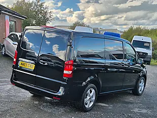 Used 2020 Mercedes-Benz Vito Premium Black - Interior and Exterior details 8