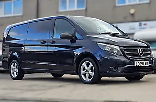 Used 2020 Mercedes-Benz Vito Premium Blue - Interior and Exterior details 3