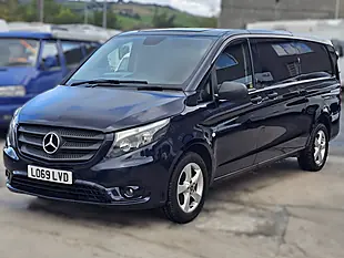 Used 2020 Mercedes-Benz Vito Premium Blue - Interior and Exterior details 4