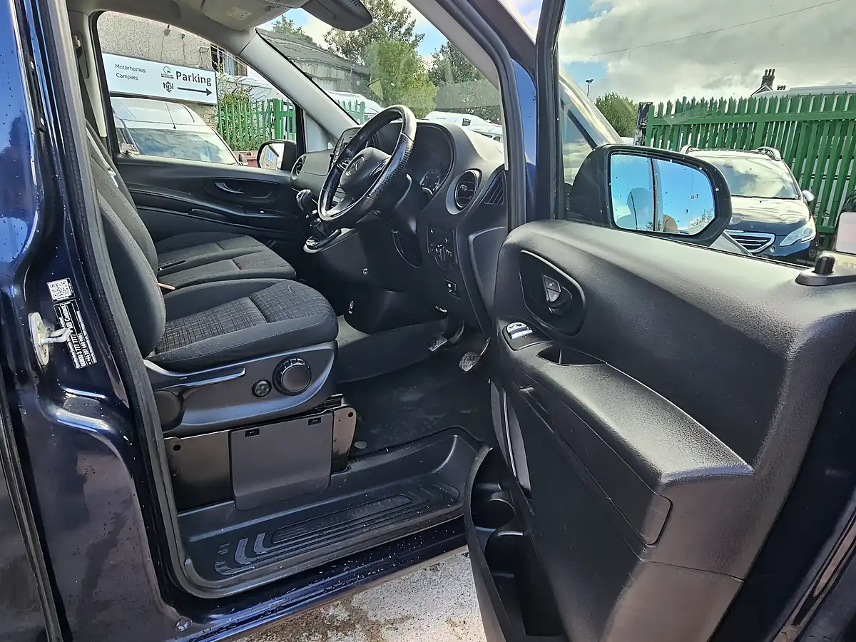 Used 2020 Mercedes-Benz Vito Premium Blue - Interior and Exterior details 8