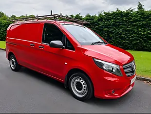 Used 2020 Mercedes-Benz Vito Progressive Red - Interior and Exterior details 3