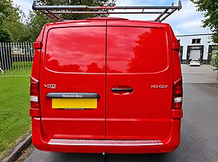 Used 2020 Mercedes-Benz Vito Progressive Red - Interior and Exterior details 4