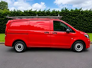 Used 2020 Mercedes-Benz Vito Progressive Red - Interior and Exterior details 5