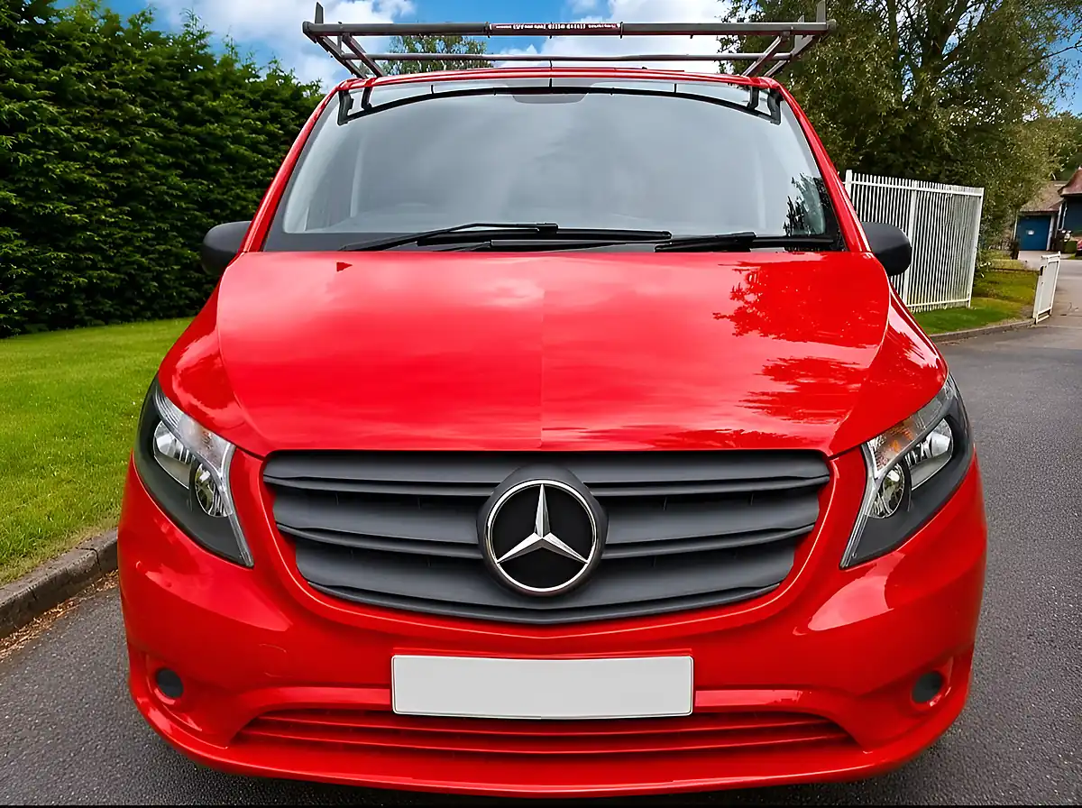 Used 2020 Mercedes-Benz Vito Progressive Red - Interior and Exterior details 7