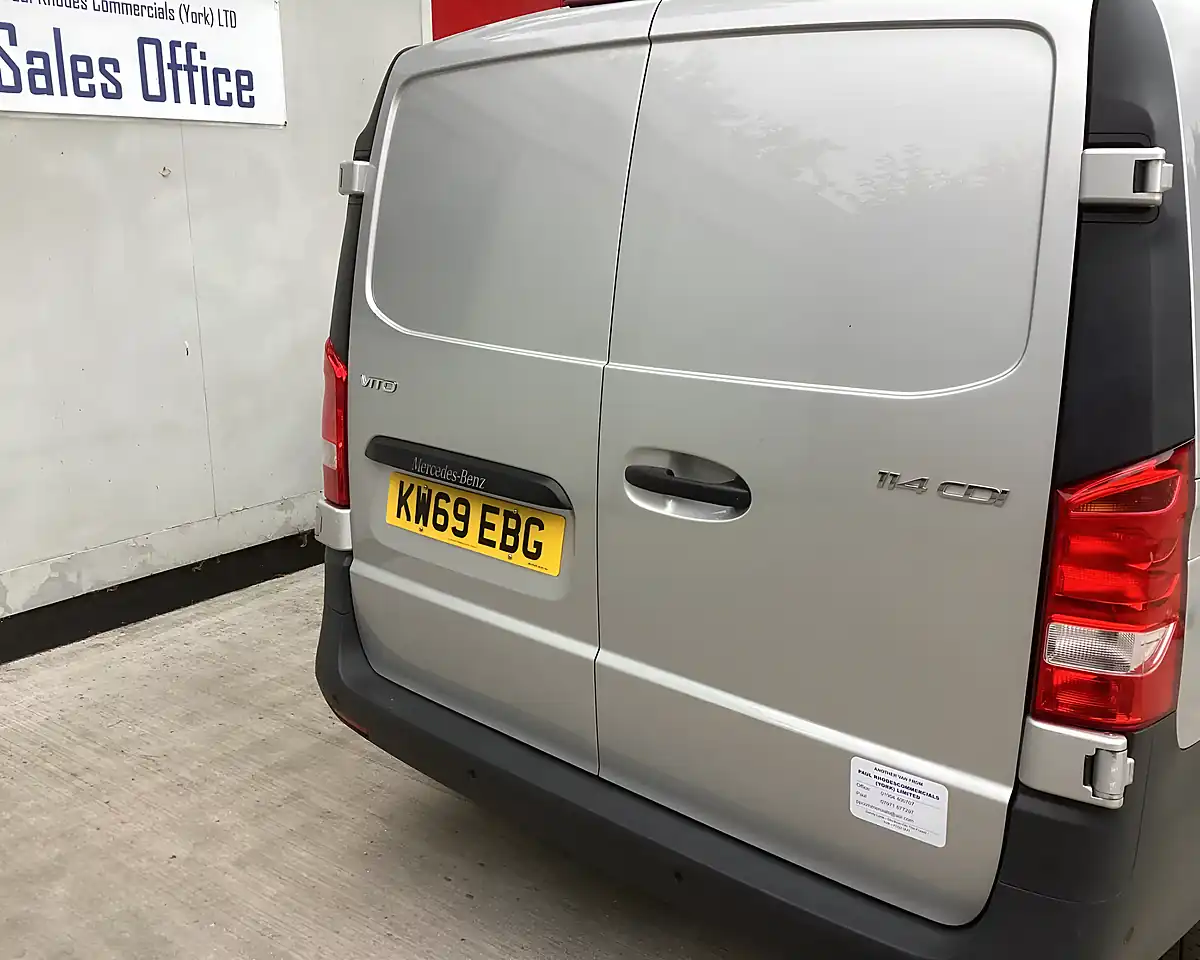 Used 2020 Mercedes-Benz Vito Pure Silver - Interior and Exterior details 15