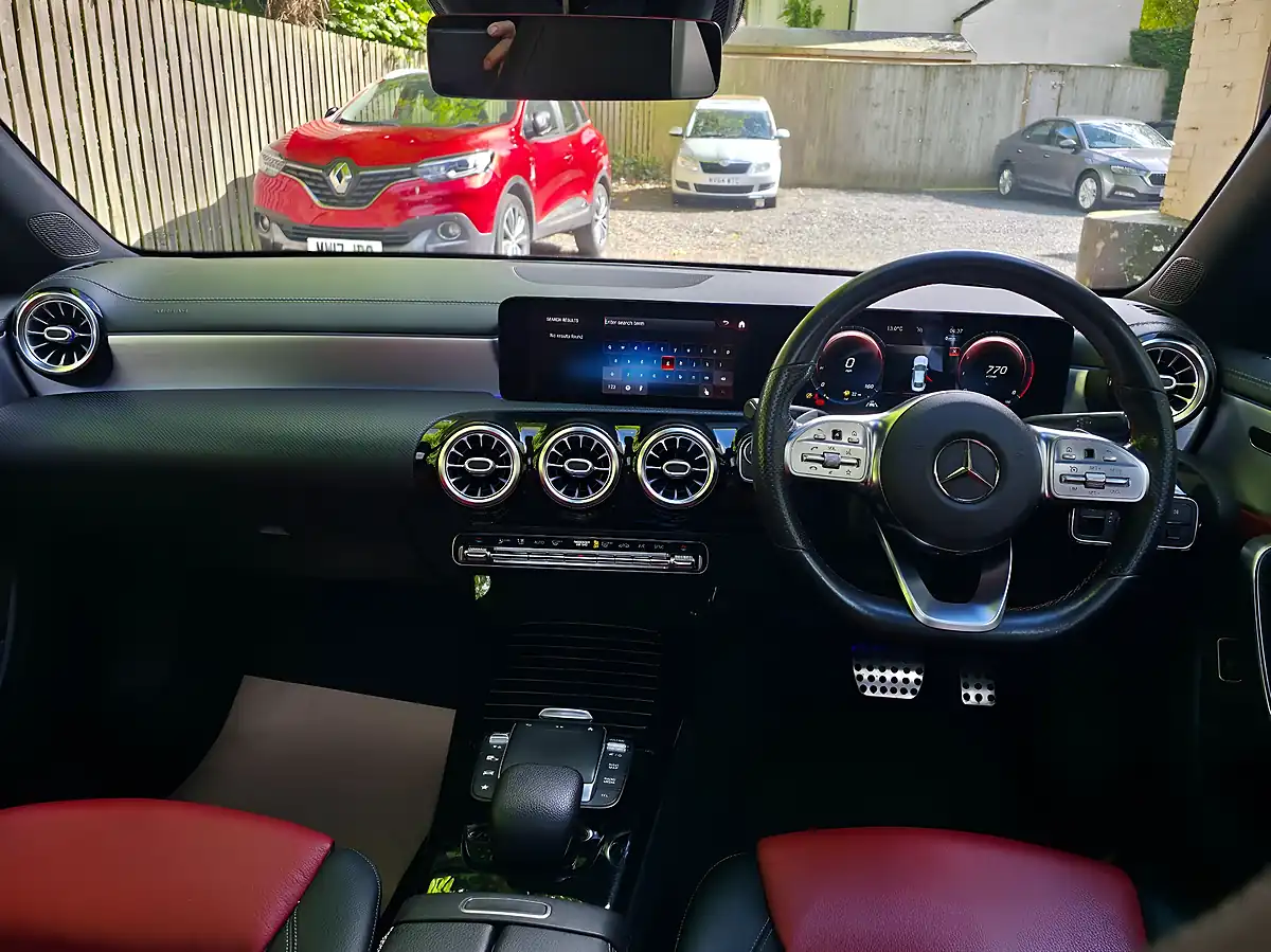 Used 2020 Mercedes CLA180 AMG Line (premium Plus 2) White - Interior and Exterior details 11