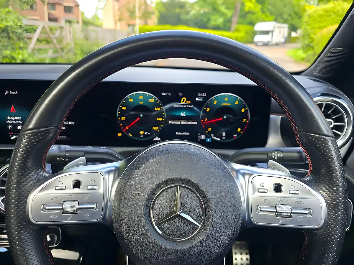 Used 2020 Mercedes CLA180 AMG Line (premium Plus 2) White - Interior and Exterior details 17