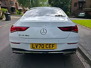 Used 2020 Mercedes CLA180 AMG Line (premium Plus 2) White - Interior and Exterior details 2
