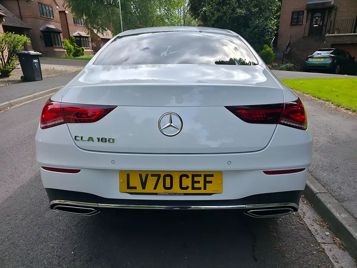 Used 2020 Mercedes CLA180 AMG Line (premium Plus 2) White - Interior and Exterior details 2