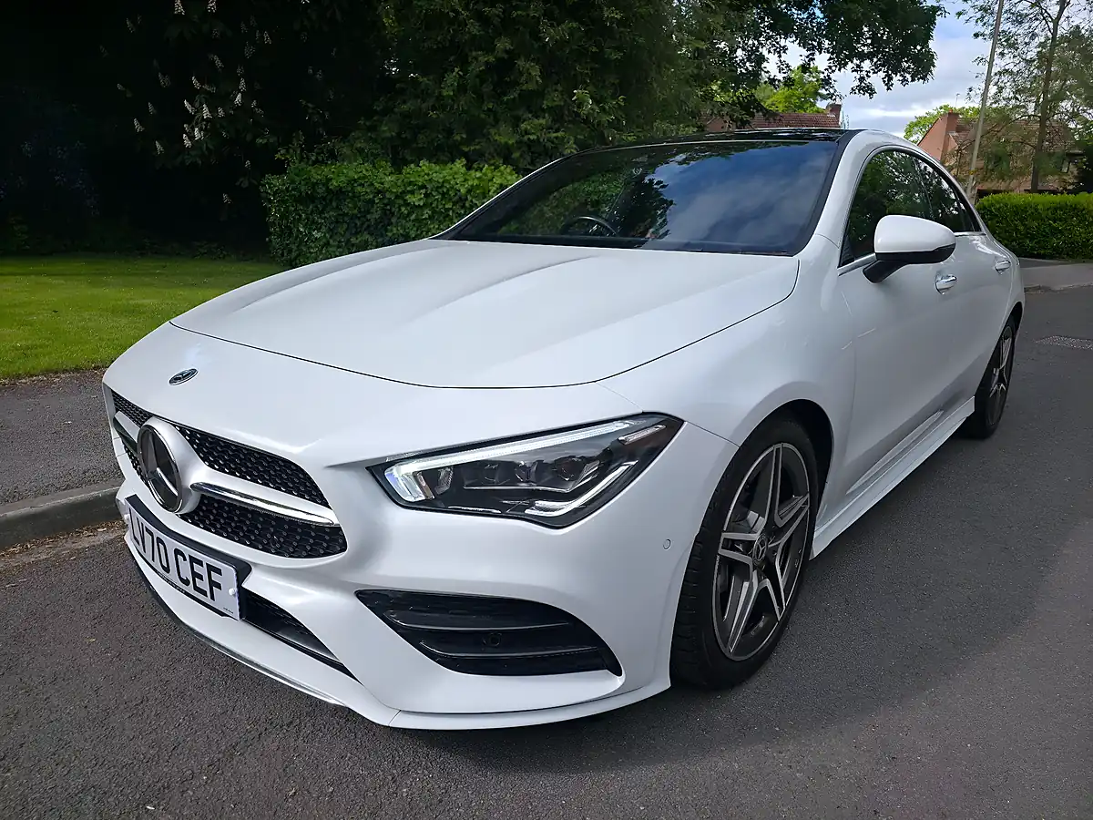 Used 2020 Mercedes CLA180 AMG Line (premium Plus 2) White - Interior and Exterior details 3