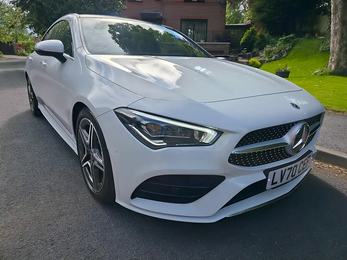 Used 2020 Mercedes CLA180 AMG Line (premium Plus 2) White - Interior and Exterior details 4