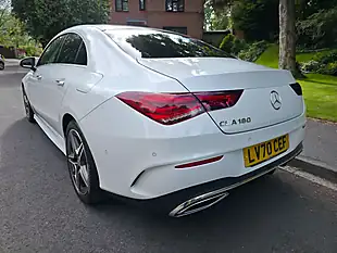 Used 2020 Mercedes CLA180 AMG Line (premium Plus 2) White - Interior and Exterior details 6