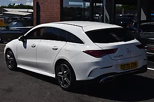 Used 2020 Mercedes CLA200 AMG Line Shooting Brake Polar White - Interior and Exterior details 10