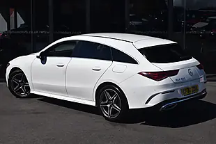 Used 2020 Mercedes CLA200 AMG Line Shooting Brake Polar White - Interior and Exterior details 2
