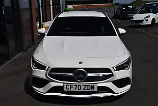 Used 2020 Mercedes CLA200 AMG Line Shooting Brake Polar White - Interior and Exterior details 3