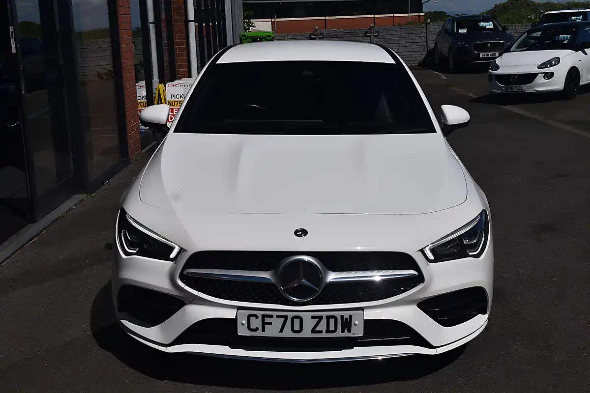 Used 2020 Mercedes CLA200 AMG Line Shooting Brake Polar White - Interior and Exterior details 3