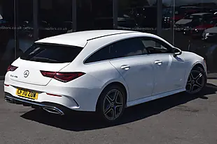 Used 2020 Mercedes CLA200 AMG Line Shooting Brake Polar White - Interior and Exterior details 5