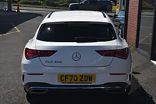 Used 2020 Mercedes CLA200 AMG Line Shooting Brake Polar White - Interior and Exterior details 6