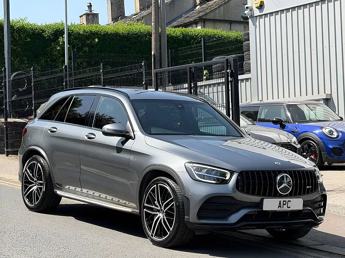 Used 2020 Mercedes Glc 43 AMG Grey - Interior and Exterior details 12