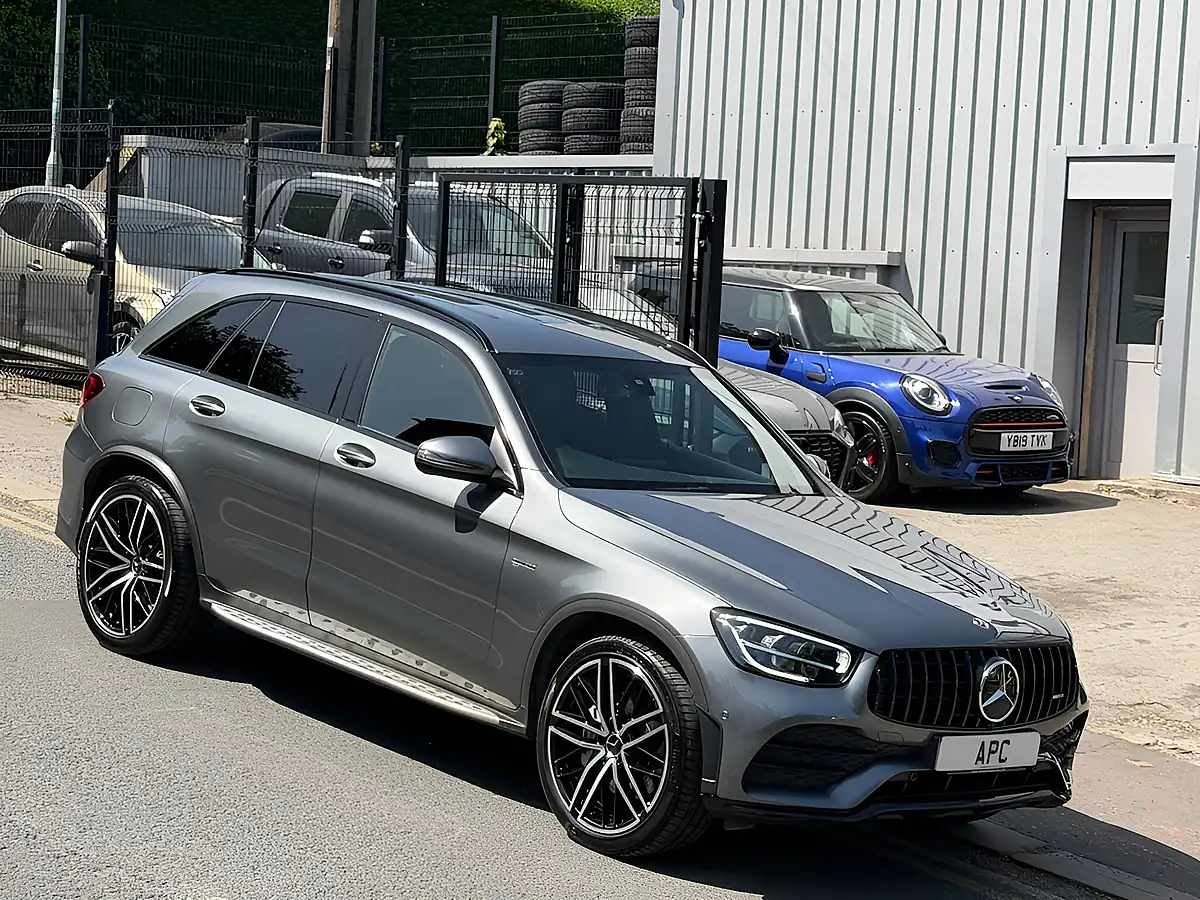 Used 2020 Mercedes Glc 43 AMG Grey - Interior and Exterior details 14
