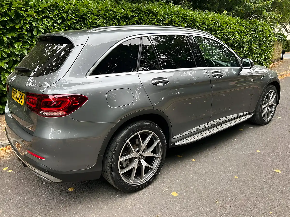 Used 2020 Mercedes GLC300 AMG Line (premium Plus) Grey - Interior and Exterior details 11