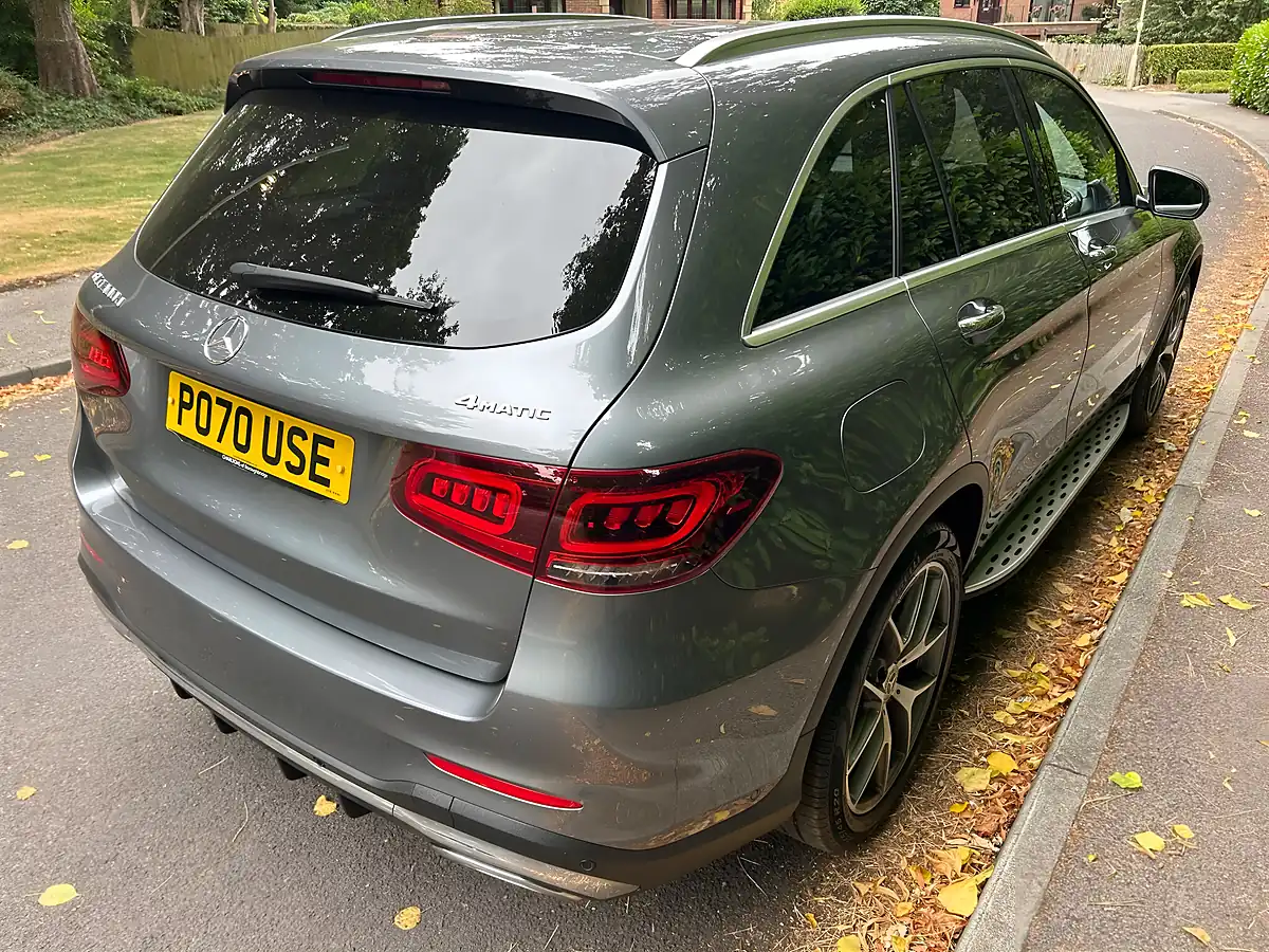 Used 2020 Mercedes GLC300 AMG Line (premium Plus) Grey - Interior and Exterior details 12