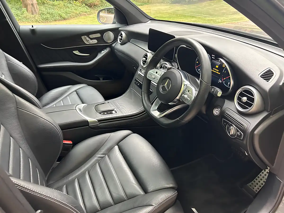 Used 2020 Mercedes GLC300 AMG Line (premium Plus) Grey - Interior and Exterior details 13