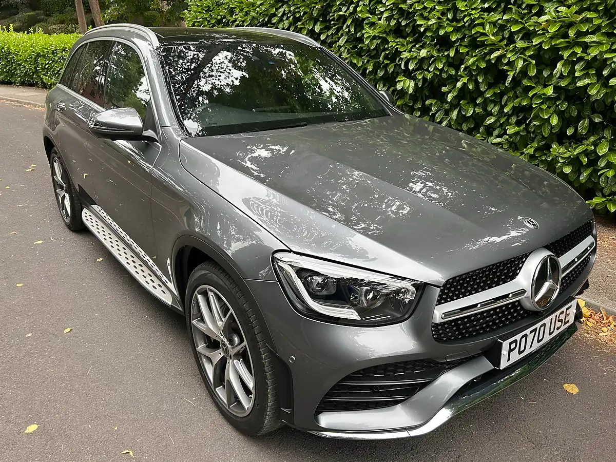 Used 2020 Mercedes GLC300 AMG Line (premium Plus) Grey - Interior and Exterior details 5