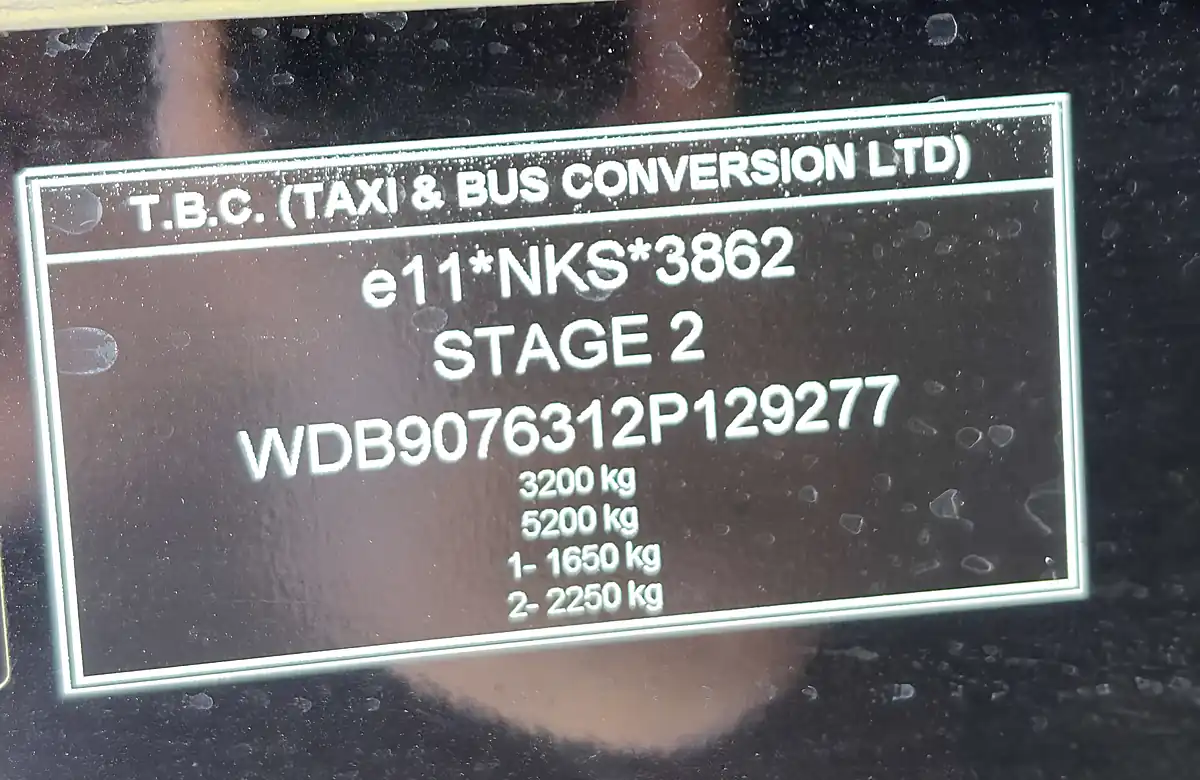 Used 2020 Mercedes Sprinter Wav Black - Interior and Exterior details 13
