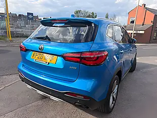 Used 2020 MG Hs Excite Blue - Interior and Exterior details 3