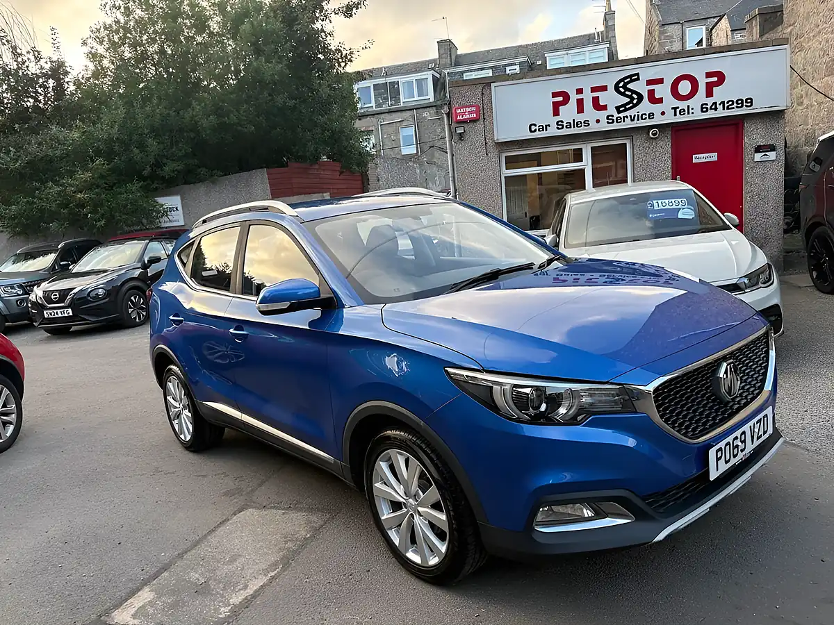 Used 2020 MG MG Zs Excite Blue - Interior and Exterior details 2