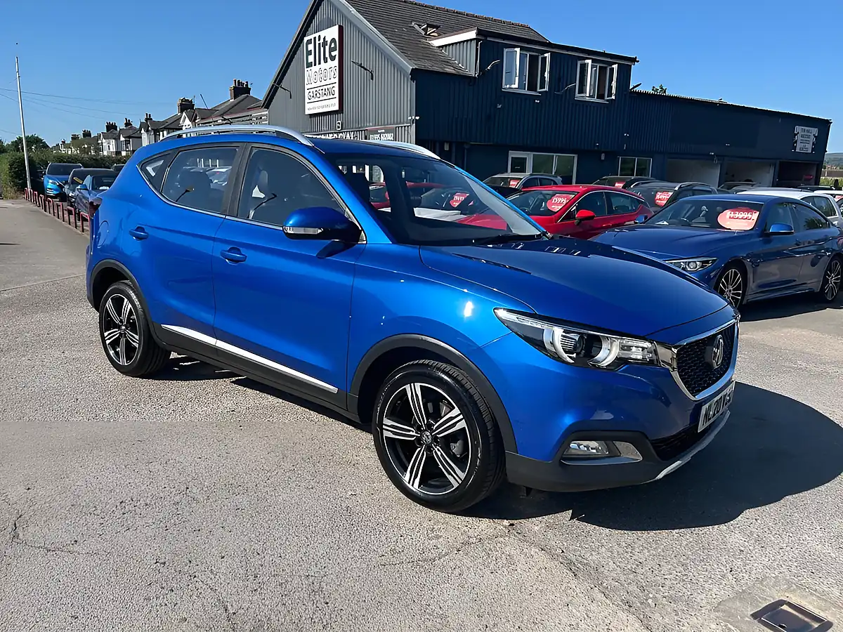 Used 2020 MG MG Zs Exclusive Blue - Front View