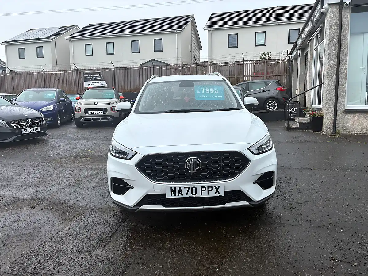 Used 2020 MG Zs Excite White - Interior and Exterior details 2