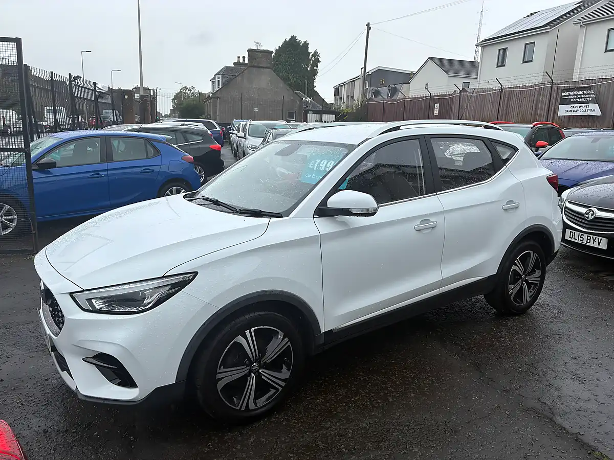 Used 2020 MG Zs Excite White - Interior and Exterior details 3