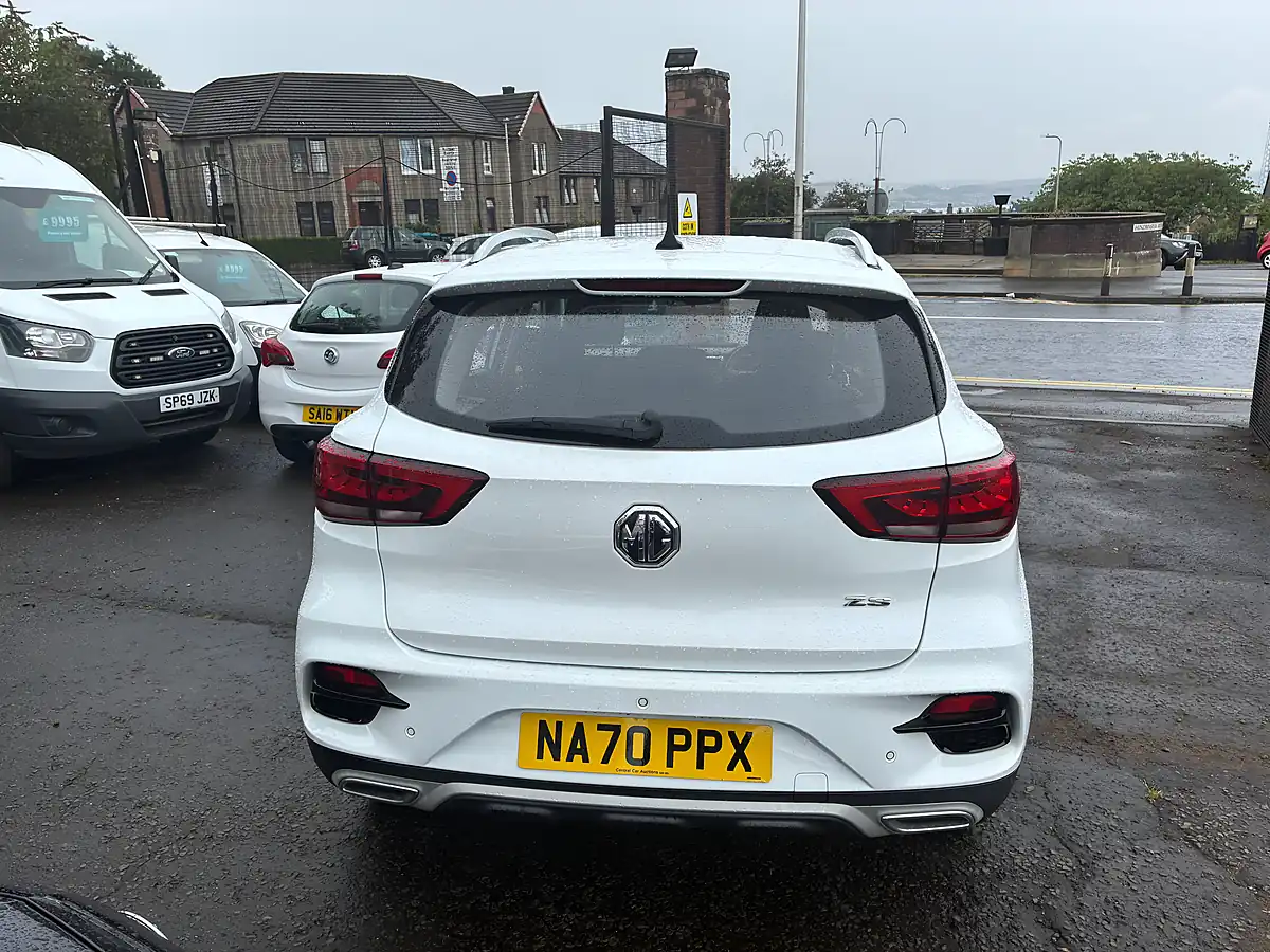 Used 2020 MG Zs Excite White - Interior and Exterior details 6