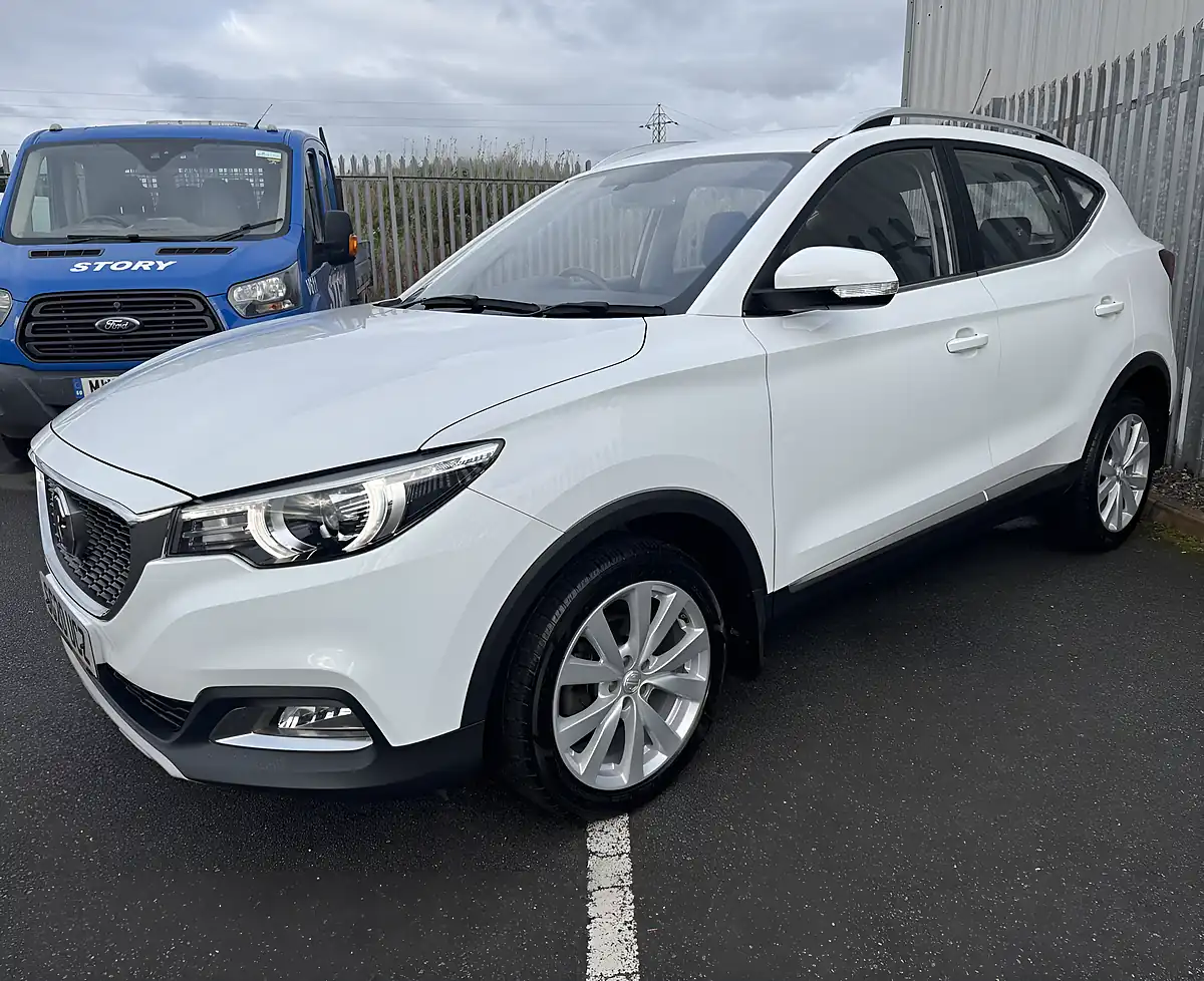 Used 2020 MG ZS Excite White - Interior and Exterior details 2