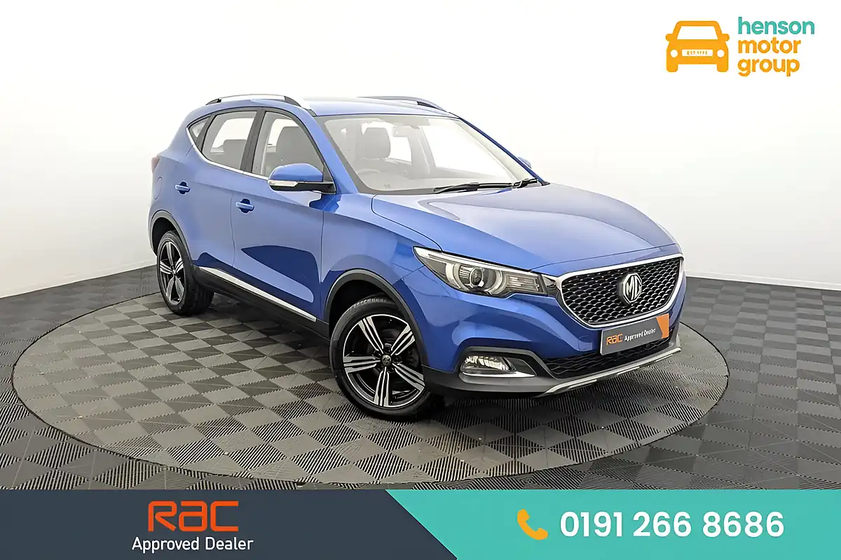 Used 2020 MG Zs Exclusive Blue - Front View
