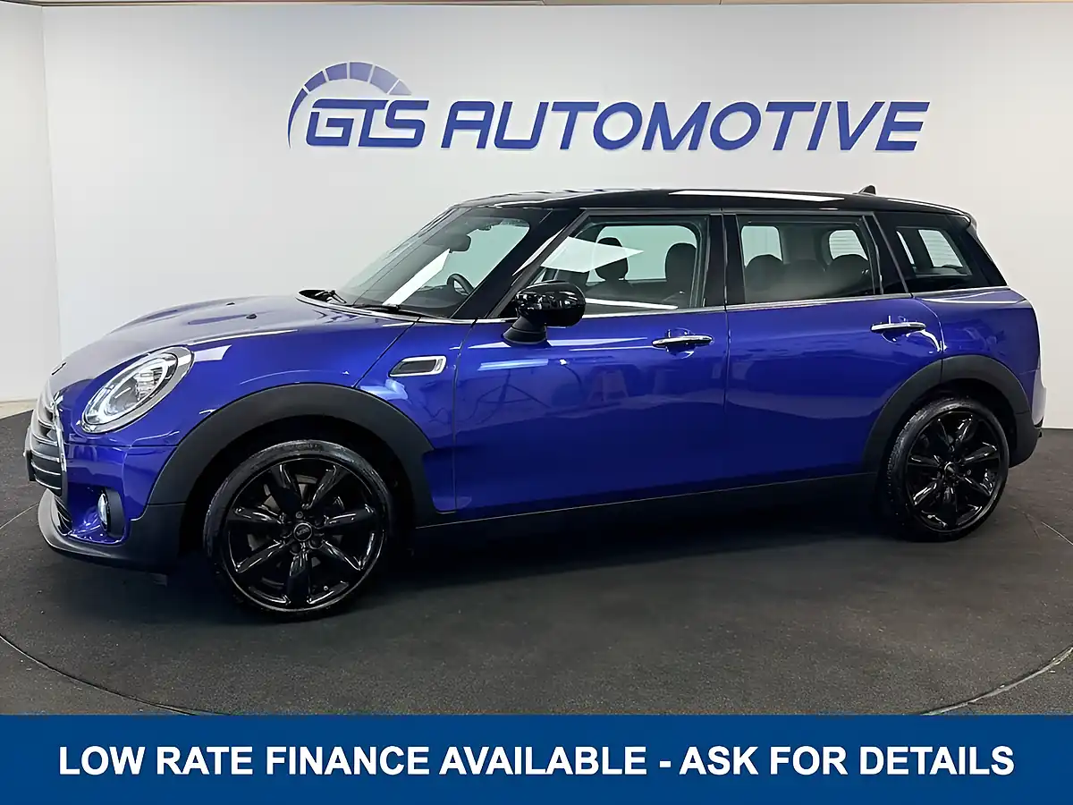 Used 2020 MINI Clubman Cooper Exclusive Starlight Blue - Front View