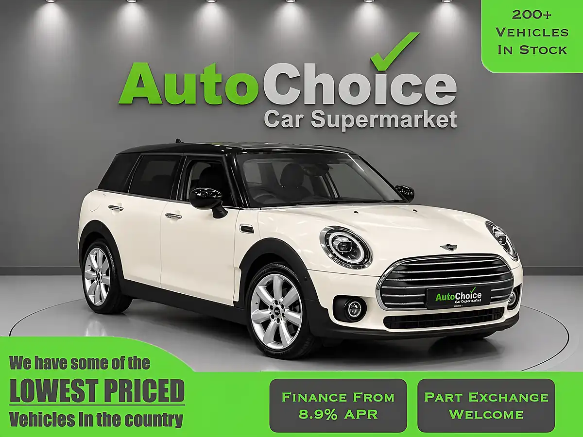 Used 2020 MINI Clubman Cooper Exclusive White - Front View