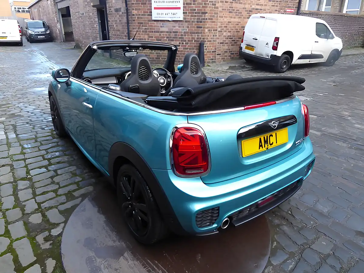 Used 2020 MINI Convertible Cooper Sport Blue - Interior and Exterior details 13