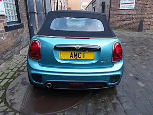 Used 2020 MINI Convertible Cooper Sport Blue - Interior and Exterior details 5