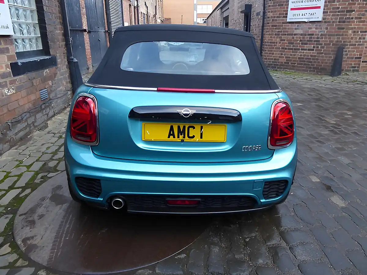Used 2020 MINI Convertible Cooper Sport Blue - Interior and Exterior details 5