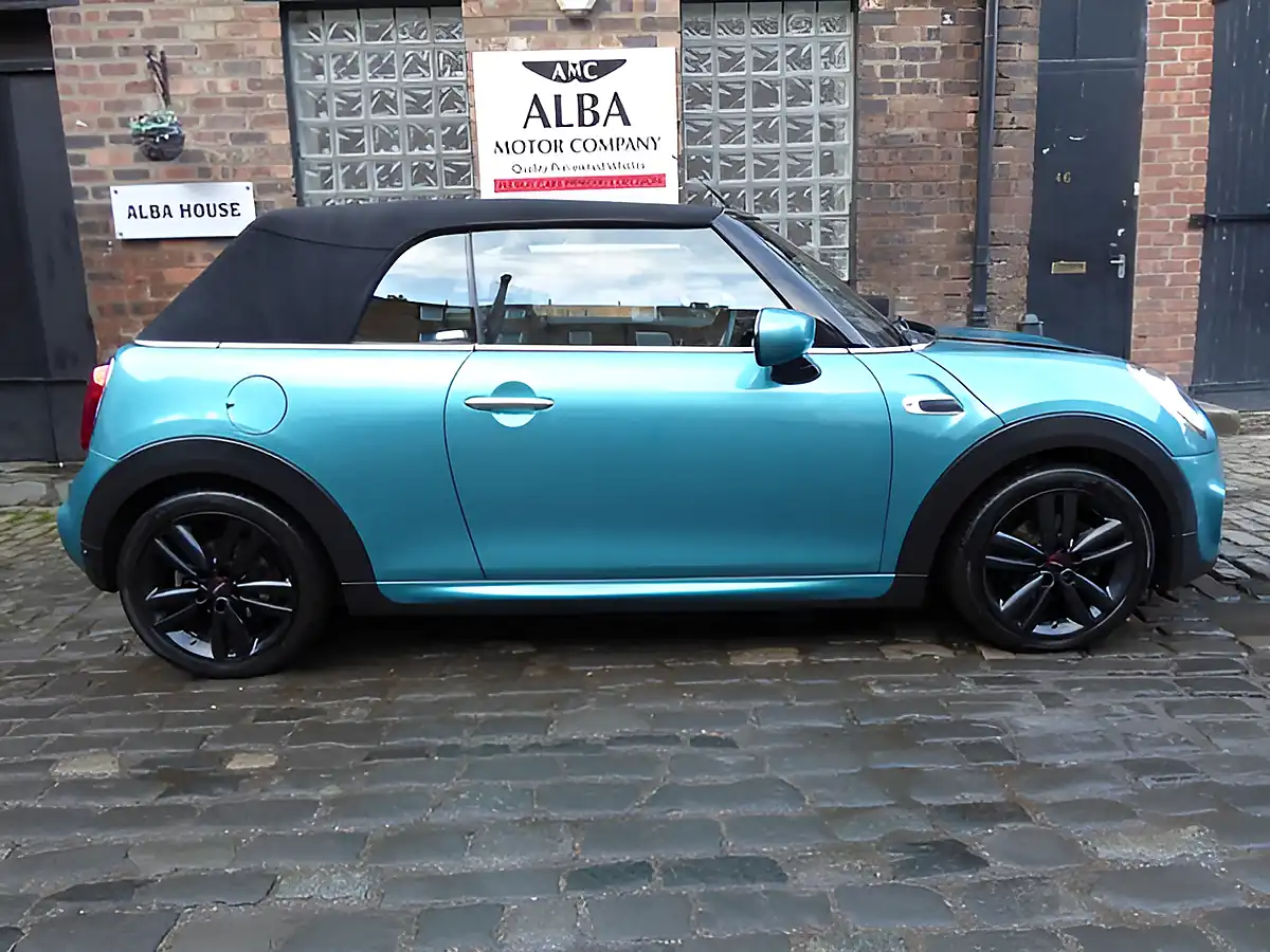 Used 2020 MINI Convertible Cooper Sport Blue - Interior and Exterior details 7