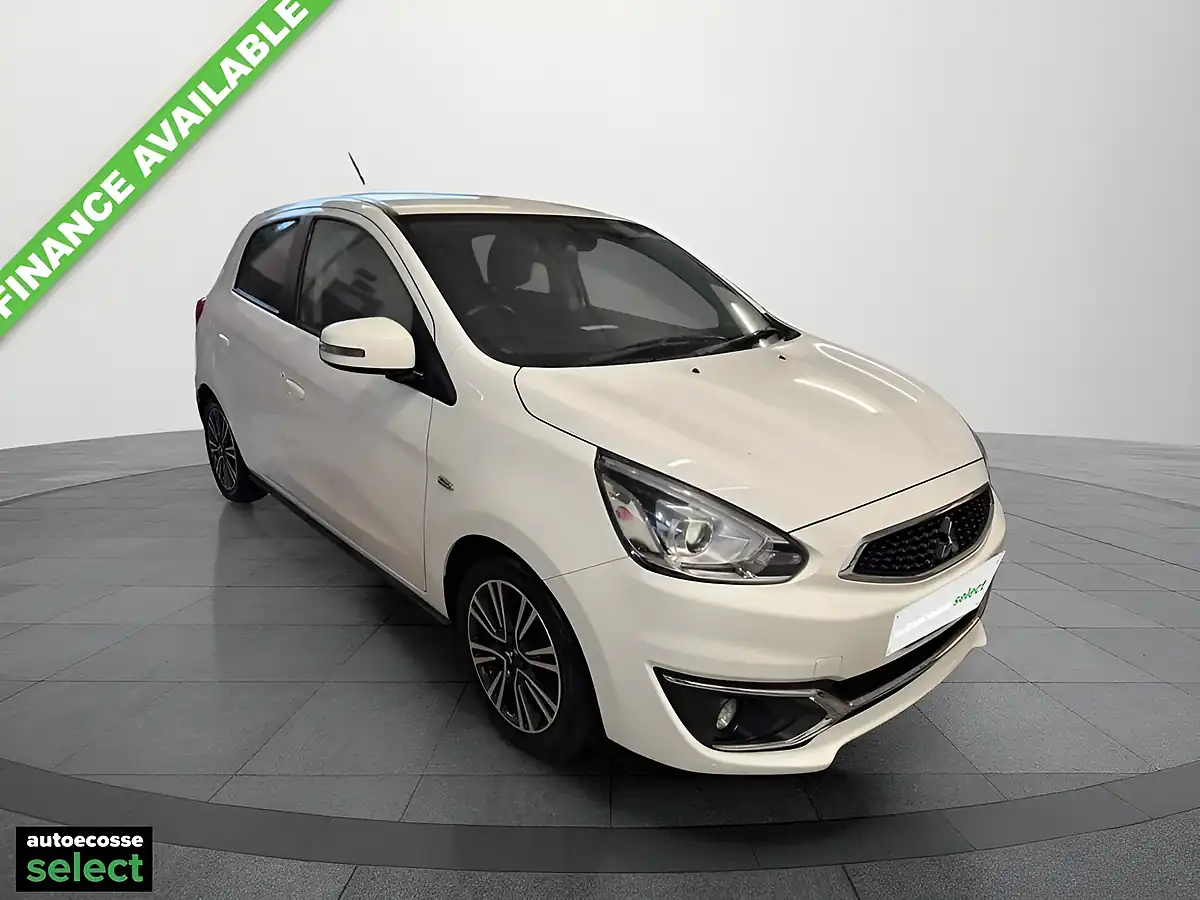 Used 2020 Mitsubishi Mirage 4 White - Front View