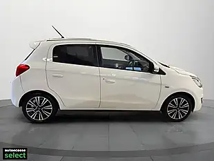 Used 2020 Mitsubishi Mirage 4 White - Interior and Exterior details 4
