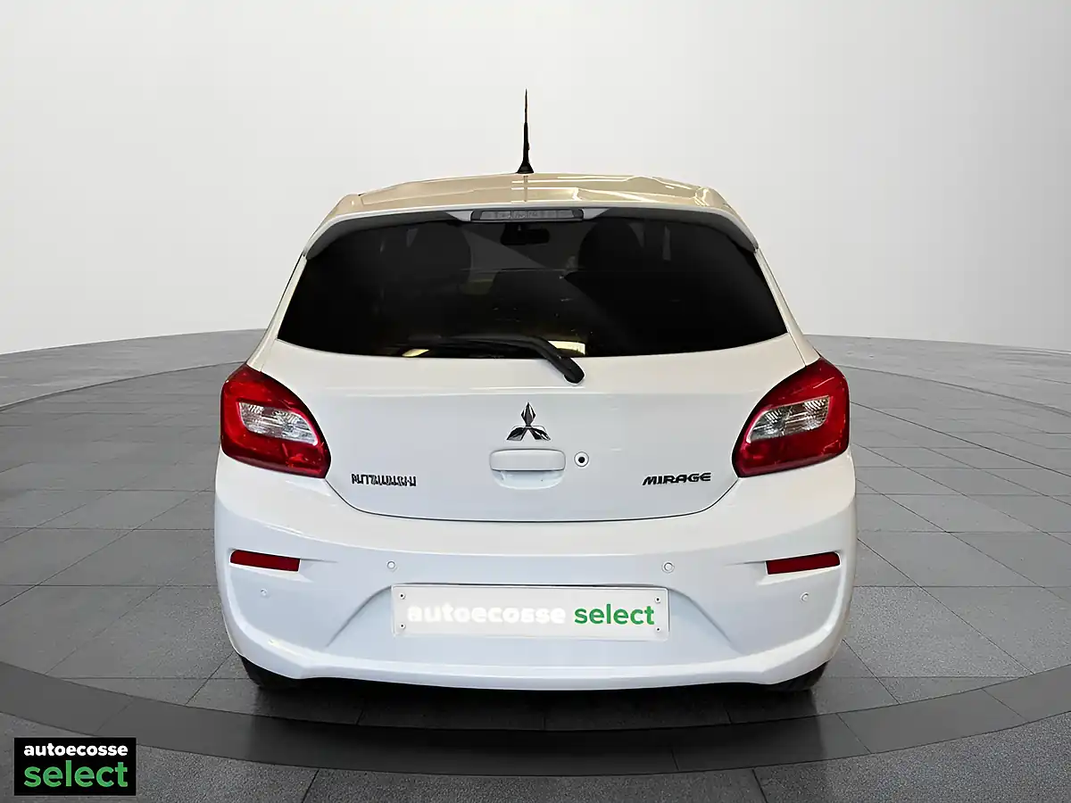 Used 2020 Mitsubishi Mirage 4 White - Interior and Exterior details 6