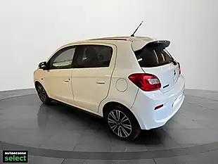 Used 2020 Mitsubishi Mirage 4 White - Interior and Exterior details 8
